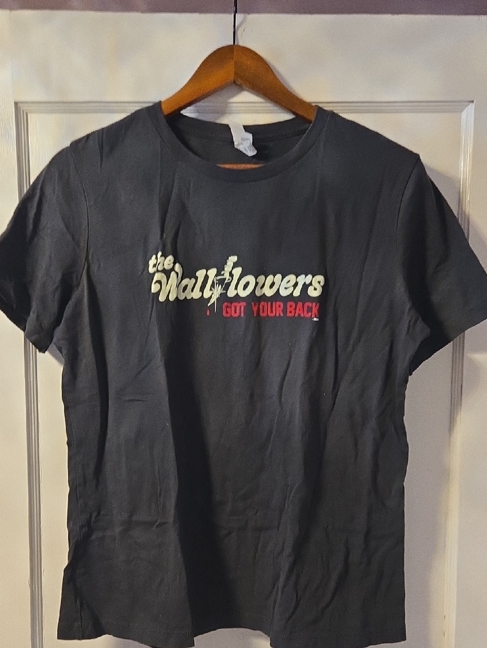 The Wallflowers Got Your Back Black Graphic Tee
